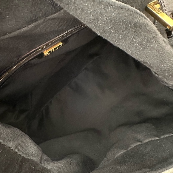 EUC Fendi Suede shoulder bag with leather strap. - Picture 10 of 16